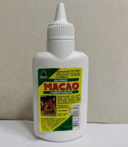 Масло бытовое универс., 70мл, флакон Анлес