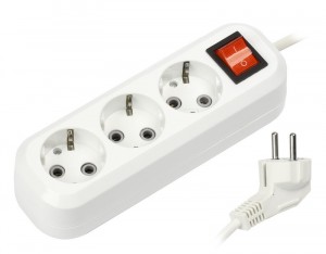 Smartbuy сет. удл. ПВС 3х1 3 роз. 15 м 16А/3,5кВт с выкл. земля SBE-16-3-15-ZS