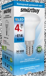 Smartbuy R39 E14 4W 6000K 6K пластик SBL-R39-04-60K-E14