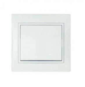 Lezard Мира выкл. СУ 1 кл. 10А бел. (корпус PC) 701-0202-100