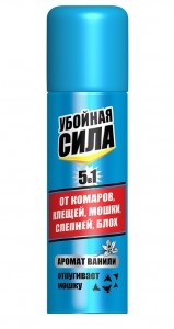 Убойная сила Максимум 100мл (универс.) аэрозоль От комаров/клещей/мошек (на кожу) Дэта 28 Арнест0542