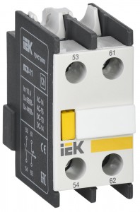 Приставка ПКИ-11 доп. контакты 1з+1р  IEK