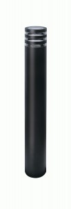 Jazzway св-к уличный E27 230V BL  IP44 чер колба 90x90x800 PGB 04-800 .5040779