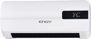 Тепловентилятор настенный Engy N12, 2кВт (12*53*20) керам. 3реж., пульт ДУ, таймер, термометр 102946