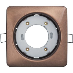 Navigator св-к встр GX53 квадрат 106(90)x41 сталь черненная медь NGX-S2-006-GX53 93024
