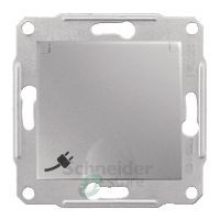 Schneider Sedna мех. роз. СУ 1 мест. алюм. (земля, штор., крыш, IP44) SDN3100360 (10!)