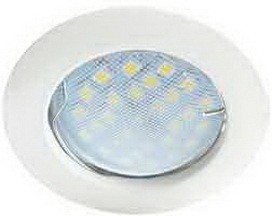 Ecola DL100 MR16 GU5.3 св-к литой Белый 24x75 FW1601EFF