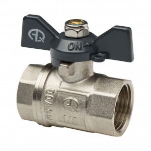 AQUALINK Кран шар. для воды 3/4", (вн-вн) бабочка, 1156