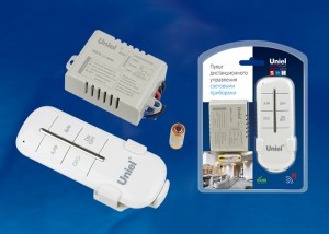 Uniel пульт ДУ световыми приборами встр. 1000W 30м, 1 приемник, 1 канал UCH-P005-G1-1000W-30M