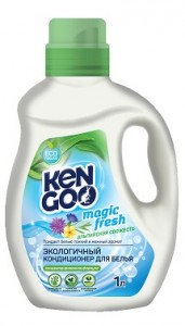 Кондиционер концентрат для белья Альпийская свежесть 1л KENGOO ЭКО