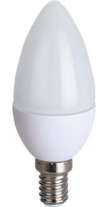 Ecola свеча E14 8W 6000K 6K 100x37 C4LD80ELC
