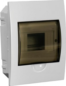 IEK бокс (корпус) пластик ЩРВ-П-6 модулей встраиваемый  IP41 MKP12-V-06-40-20
