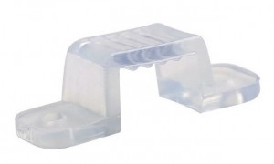 General скоба крепления св/д ленты 220V (уп. 10 шт, цена за шт.) 521923