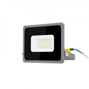 Wolta св/д прожектор 30W(2700lm) 6500К 6K IP65 168х138/110х32 серый WFL-30W/07