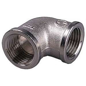 Уголок GENERAL FITTINGS никелирован латунь, ш/ш, 3/4" zu51071-S/S-3/4