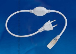 Uniel провод для подключения монохромных св/д лент ULS-3528, 220V, UCX-SP2/A67-NNN Белый