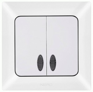 NE-AD ARAS выкл. СУ 2 кл. бел. (инд.) 93-110-03I