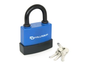 PALLADIUM 907WP-65 Замок навесной, Корпус Ш68*В58мм, Дужка d=11мм, Ш31*В34мм,3 англ.ключа,чугун (BL)