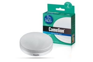 Camelion GX53 св/д 15W(1350lm 120°) 6500K 6K матовая 30x74 LED15-GX53/865/GX53