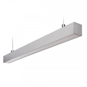 Uniel Св-к св/д линейный подвес 22W(3080lm) 4000К 4K 500x50x50 алюм/сереб ULO-K10D 22W/4000K/L50IP65
