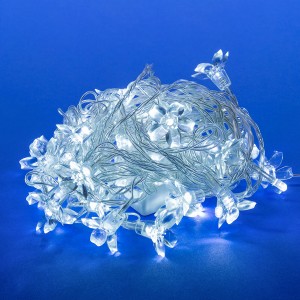 Гирлянда-нить ULD-S0700-050/DTA SAKURA "Сакура" 50LED белый 7м, 8реж. IP20, 2,5W Uniel