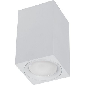 Feron св-к накладной спот GU10 35W IP20 белый металл 60x60x100 ML1744 41199