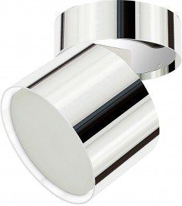 ЭРА св-к накл. спот GX53 130х85мм хром OL12 GX53 CH 3275