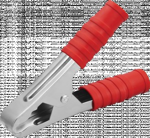 ОНЛАЙТ зажим 80 866 OAC-100A-105-R25 (крокодил, крас, 100 А, упаковка 25шт)