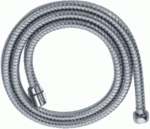Haiba Шланг для душа 200 см, 1/2"(Имп)-1/2"(Имп), нерж.сталь, двойная оплетка, хром, HB43-2