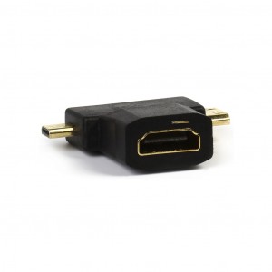 Переходник HDMI гн. -miniHDMI шт.-microHDMI M Smartbuy (A119)/50