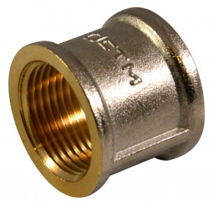 СТМ Муфта прямая 1/2" г/г (цена за шт) ШК/7906 CRSF0012
