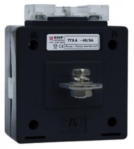 EKF Трансформатор тока ТТЭ-А-100/5А класс точности 0,5 tte-a-100-0.5S