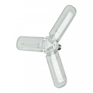 Uniel фито лампа св/д для растений P65 E27 24W 50 мкмоль/c 84x240 прозр LED-P65-24W/SPFS/E27/CL/P3