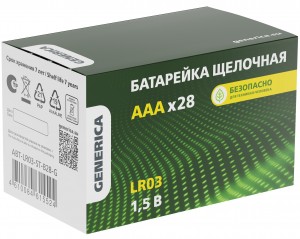 Э/п GENERICA LR03/286/AAA BOX28 ABT-LR03-ST-B28-G