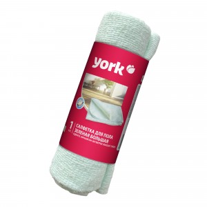 Салфетка для пола хлопковая зелёная в рулоне YORK 220г/м2 (60х75 см),артикул 022270