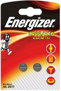 Э/п Energizer Alkaline LR44/A76 G13 BL2