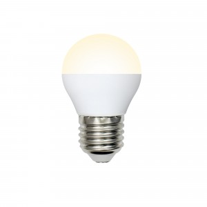 Volpe NORMA шар G45 E27 7W(600lm) 3000K 2K матовая 45x78 LED-G45-7W/WW/E27/FR/NR