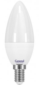General свеча E27 8W 2700K 2K 38x108 пластик/алюмин. 638500