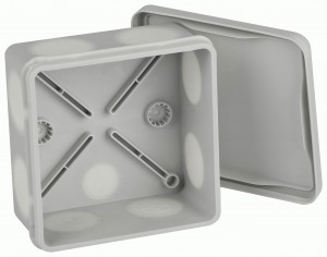 ЭРА KOR-100-100-50-9g-2MP кор. распаячн. ОУ КОР 100x100x50 с гермовводами 8 вх. IP67 60291