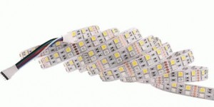 General лента св/д 12V 28.8W/m 120led/m IP20 6500K RGBW+6K интер 5м двухряд (уп5м,цена за уп)503812
