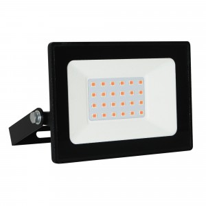 Uniel прожектор св/д 30W (420lm) 6500K 6K  122x75x29 черный ULF-Q517 30W/RED IP65 220-240V BLACK