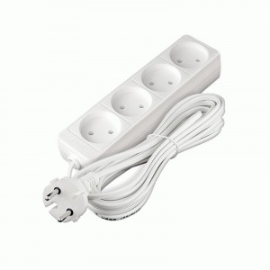 СОЮЗ сет. удл. ШВВП 2х0.75 4 роз.  5 м 6А 481S-0405