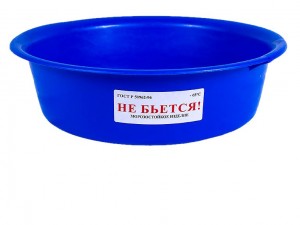 Таз 5л, подходит д/пищевых продуктов (ПВД, ПНД) мягкий Т5-0102, микс, ОНЕСТ