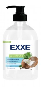 Мыло жидкое Кокос и ваниль 500 мл EXXE