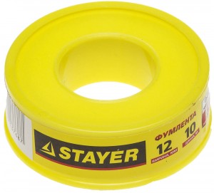 Фумлента STAYER "MASTER", плотность 0,40 г/см3, 0,075ммх12ммх10м