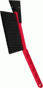 Щетка-сметка+скребок съемный 45см, антискольз насечка,signal red,SC800310016/ Spin&Clean
