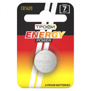 Э/п ТРОФИ BASIC/ ENERGY POWER CR1620 1BL