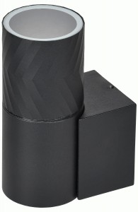IEK св-к уличный/садов 5107 настенный под лампу GU10 IP65 черный 90x133x60 LT-UBU0-5107-GU10-1-K02