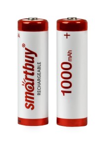 Ак-р Smartbuy аккумулятор AA/R6 Ni-Mh 1000 mAh (24/240) SBBR-2A02BL1000