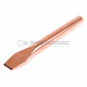 Rexant Жало медное O7.8 для паяльников 100Вт (тип: клин) цена за шт (5!), 12-9945